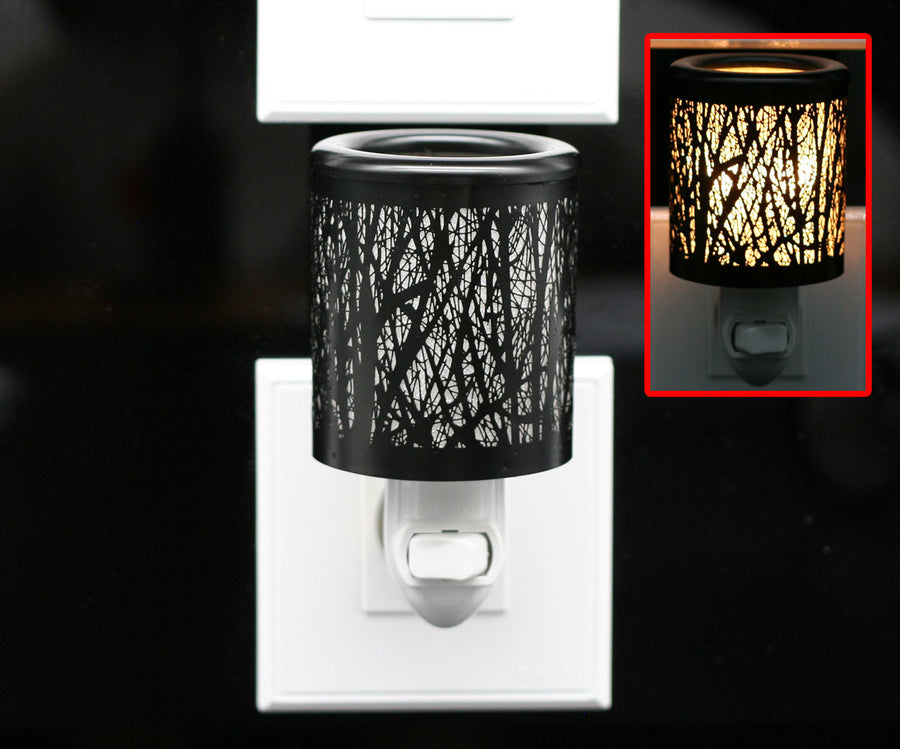 Night light glass warmer Black Forest