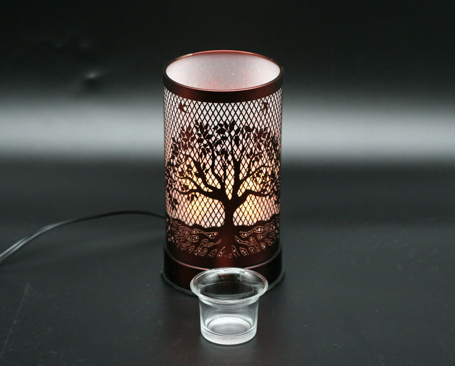 Copper tree of life wax holder