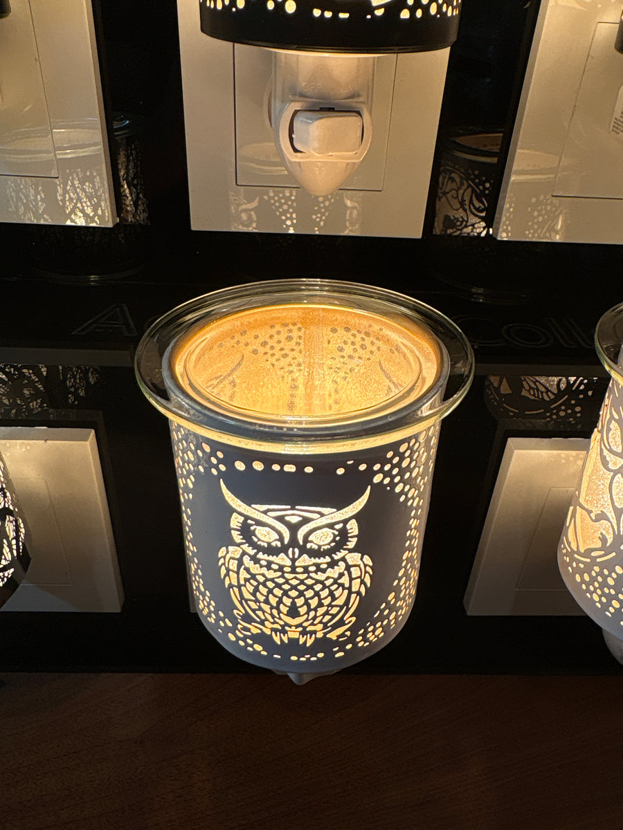 Night light warmer white owl