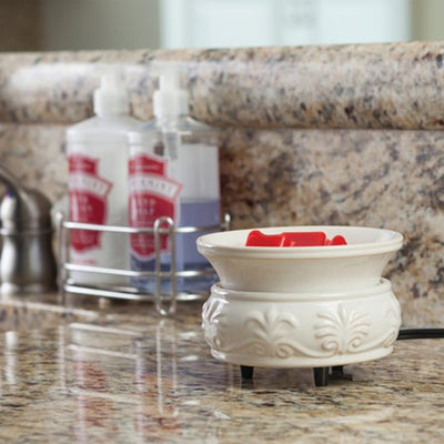 2 in 1 fragrance warmer sandstone