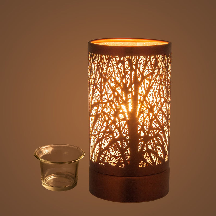 Copper tree wax warmer