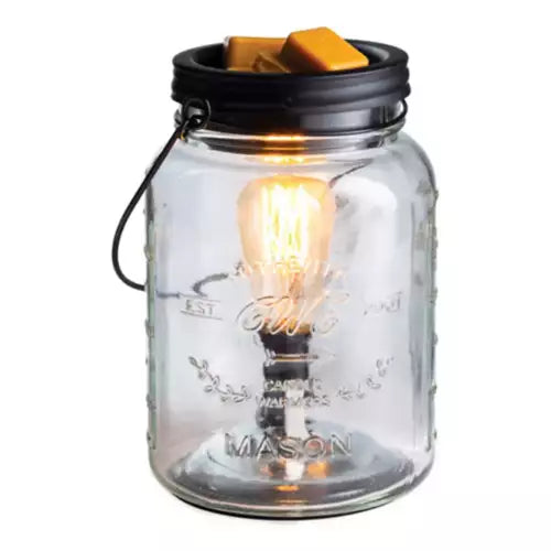 Mason Jar Vintage Bulb Illumination Fragrance Warmer