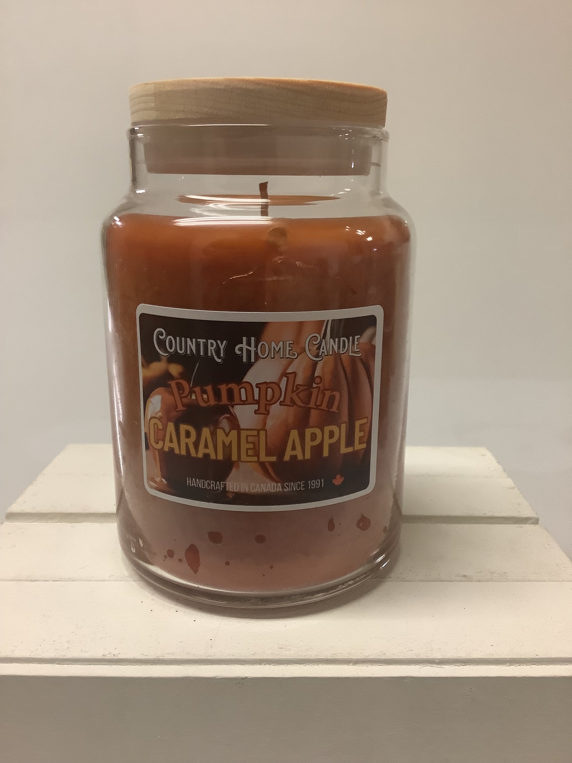 Pumpkin Caramel Apple