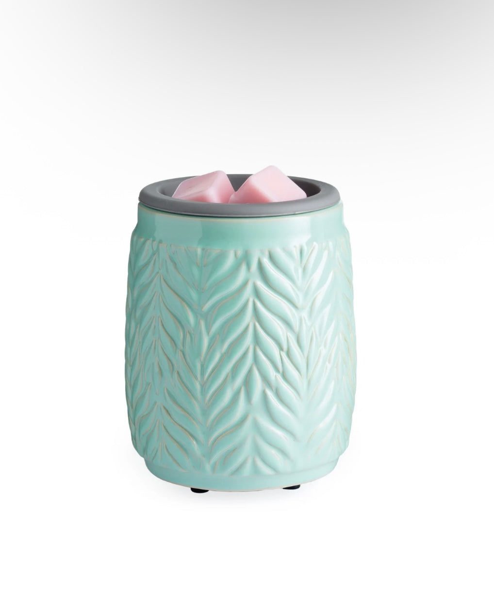 Flip dish fragrance warmer- mint leaf