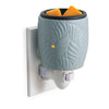Flip dish pluggable fragrance warmer - ocean palm