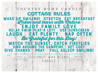 Cottage Rules