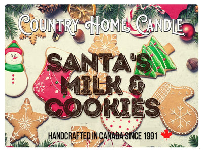 Santa's Milk & Cookies