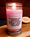 Pink Shirt Day Candle - While Quantities Last